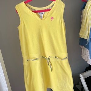 Lilly Pulitzer terry bathing suit coverup